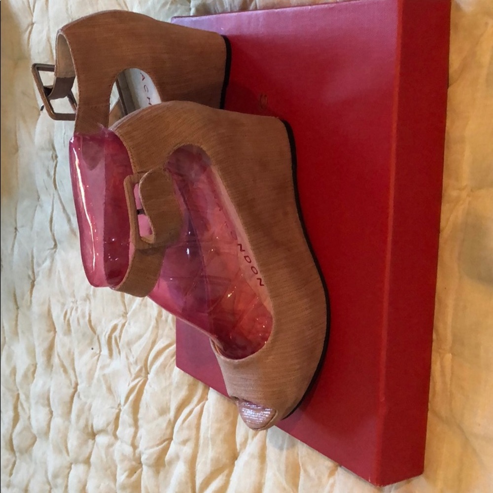 Sachs London platform shoes.